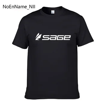 2022 Sage Fly Fishing Angler Letnia Koszulka Męska Modny Styl Unisex Casual T-Shirt 100% Bawełna Marka Z Okrągłym Dekoltem I Krótkim Rękawem