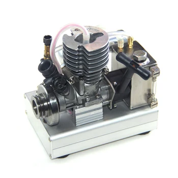 Poziom 15 Silnik Benzynowy Model DIY Zmodyfikowana Wersja Metalowy Silnik Nadaje się do Radiowej Modelu Samochodu Model Statku Zabawki